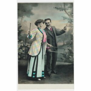 KOBIETA I MĘŻCZYZNA POCZTÓWKA REPRINT A50627