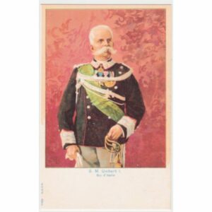 KRÓL WŁOCH HUMBERT I POCZTÓWKA A50797