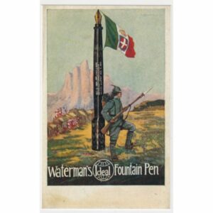 ŻOŁNIERZ PIÓRO WATERMAN POCZTÓWKA A50805