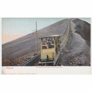 WŁOCHY WEZUWIUSZ KOLEJKA WIDOKÓWKA A50836