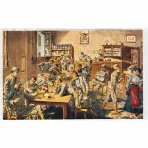 ŻOŁNIERZE KANTYNA WOJSKOWA POCZTÓWKA A51201