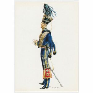 ŻOŁNIERZ ANGLIA 1850 POCZTÓWKA A51405
