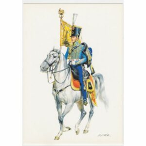 ŻOŁNIERZ KOŃ HOLANDIA 1823 POCZTÓWKA A51426
