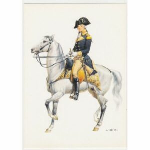 ŻOŁNIERZ KOŃ USA 1794 POCZTÓWKA A51428
