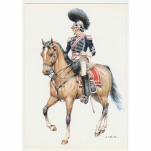 ŻOŁNIERZ KOŃ STANY ZJEDNOCZONE PÓŁNOCNEJ AMERYKI 1774 POCZTÓWKA A51490