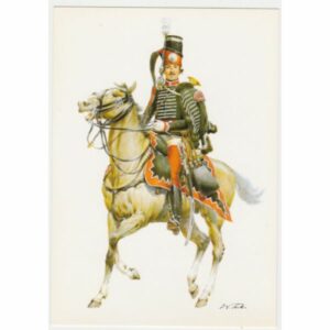 ŻOŁNIERZ KOŃ PRUSY 1770 POCZTÓWKA A51519