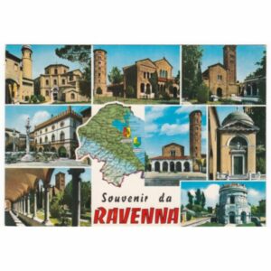 WŁOCHY RAVENNA MAPKA WIDOKÓWKA A51633