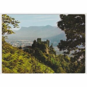 WŁOCHY MERANO ZAMEK WIDOKÓWKA A51936