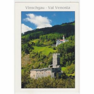 WŁOCHY VAL VENOSTA ZAMEK WIDOKÓWKA A51954
