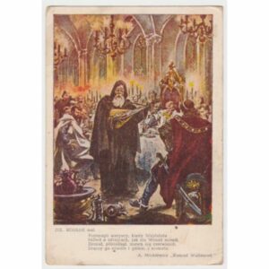 KOSSAK KONRAD WALLENROD POCZTÓWKA A52390