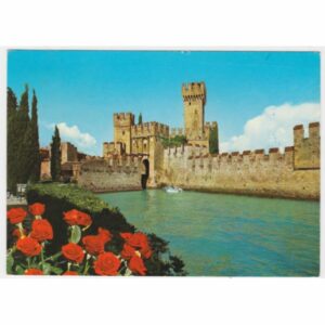 WŁOCHY SIRMIONE ZAMEK WIDOKÓWKA A52773