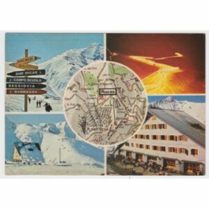 WŁOCHY CUNEO PIEMONT MAPKA WIDOKÓWKA A52854