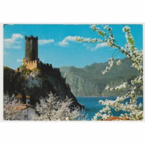 WŁOCHY MALCESINE ZAMEK WIDOKÓWKA A53087