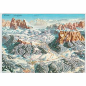 WŁOCHY CASTELROTTO MAPKA WIDOKÓWKA A53128