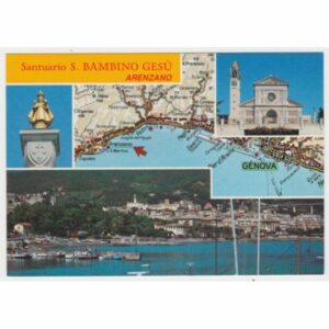 WŁOCHY ARENZANO MAPKA WIDOKÓWKA A53461