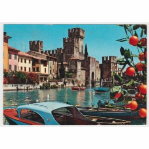 WŁOCHY SIRMIONE ZAMEK WIDOKÓWKA A53488