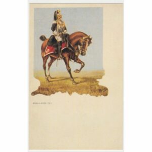 ŻOŁNIERZ KOŃ POCZTÓWKA A53719