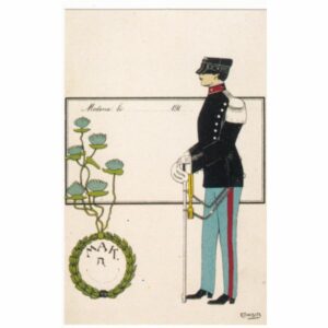 ŻOŁNIERZ POCZTÓWKA A53744