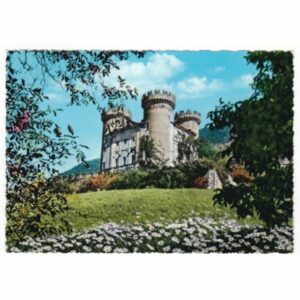 WŁOCHY AYMAVILLES ZAMEK WIDOKÓWKA A54717