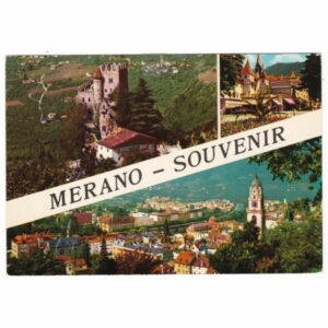 WŁOCHY MERANO ZAMEK WIDOKÓWKA A54730