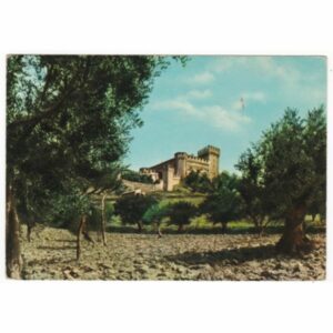 WŁOCHY GRADARA ZAMEK WIDOKÓWKA A54789