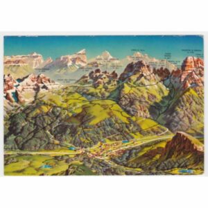 WŁOCHY MADONNA DI CAMPIGLIO MAPKA WIDOKÓWKA A54875