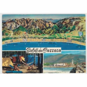 WŁOCHY CARRARA MAPKA WIDOKÓWKA A54927