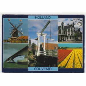 HOLANDIA WIATRAK WIDOKÓWKA A54985