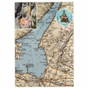 WŁOCHY LAGO DI GARDA SPIAZZI MAPKA WIDOKÓWKA A55036