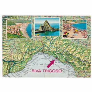 WŁOCHY RIVA TRIGOSO MAPKA WIDOKÓWKA A55079