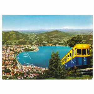 WŁOCHY LAGO DI COMO KOLEJKA WIDOKÓWKA A55095