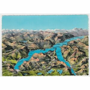 WŁOCHY LAGO DI COMO MAPKA WIDOKÓWKA A55937