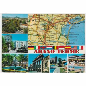 WŁOCHY ABANO TERME MAPKA WIDOKÓWKA A55941