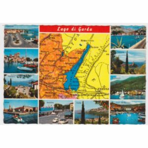 WŁOCHY LAGO DI GARDA SPIAZZI MAPKA WIDOKÓWKA A55957