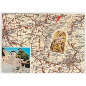 WŁOCHY CASTELMONTE MAPKA WIDOKÓWKA A55960