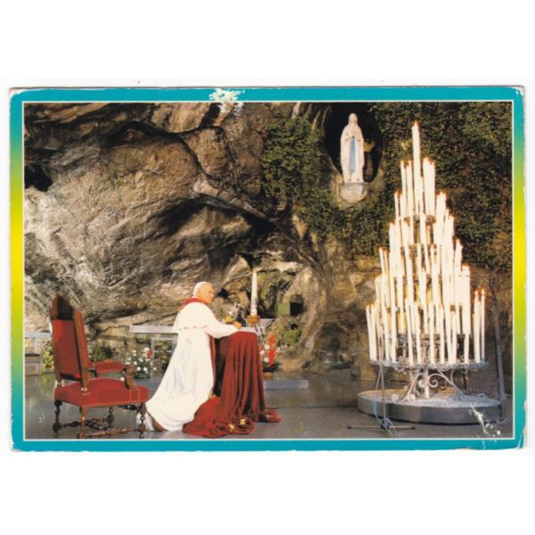 JAN PAWEŁ II LOURDES WIDOKÓWKA A57015