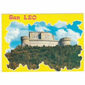 WŁOCHY SAN LEO ZAMEK WIDOKÓWKA A57168