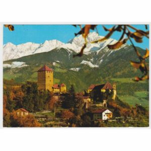 WŁOCHY MERANO ZAMEK WIDOKÓWKA A57456