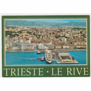 WŁOCHY TRIEST STATEK WIDOKÓWKA A57485