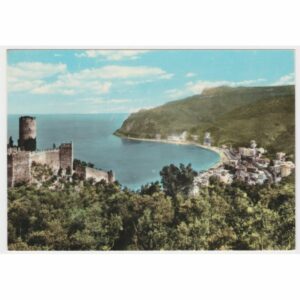 WŁOCHY RIVIERA DELLE PALME ZAMEK WIDOKÓWKA A57487