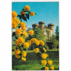 WŁOCHY AYMAVILLES ZAMEK WIDOKÓWKA A57491
