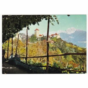 WŁOCHY MERANO ZAMEK WIDOKÓWKA A57582