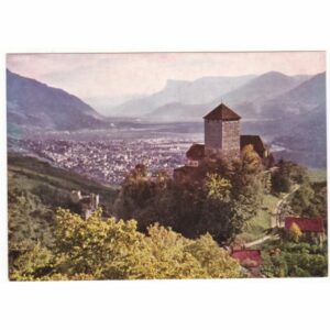 WŁOCHY MERANO ZAMEK WIDOKÓWKA A57583