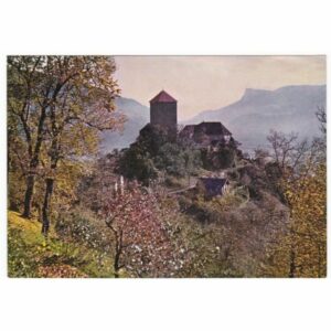 WŁOCHY MERANO ZAMEK WIDOKÓWKA A57593
