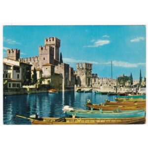 WŁOCHY SIRMIONE ZAMEK WIDOKÓWKA A57622