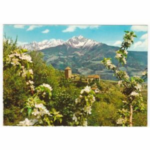 WŁOCHY MERANO ZAMEK WIDOKÓWKA A57627