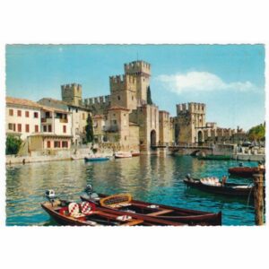 WŁOCHY SIRMIONE ZAMEK WIDOKÓWKA A57732