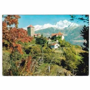 WŁOCHY MERANO ZAMEK WIDOKÓWKA A57743