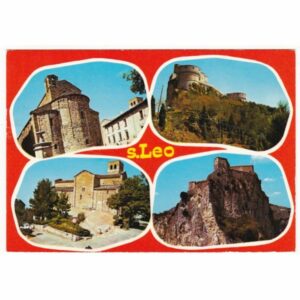 WŁOCHY SAN LEO ZAMEK WIDOKÓWKA A57879