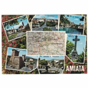 WŁOCHY AMIATA MAPKA WIDOKÓWKA A57897